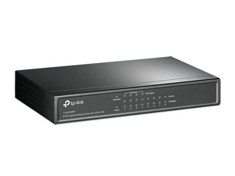 Switch Desktop/Rackmount 8 cổng Gigabit với 8 cổng PoE+