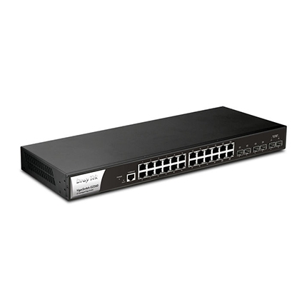 Ảnh minh họa Switch DrayTek VigorSwitch G2260 20 Port Gigabit+ 6 Port SFP 1