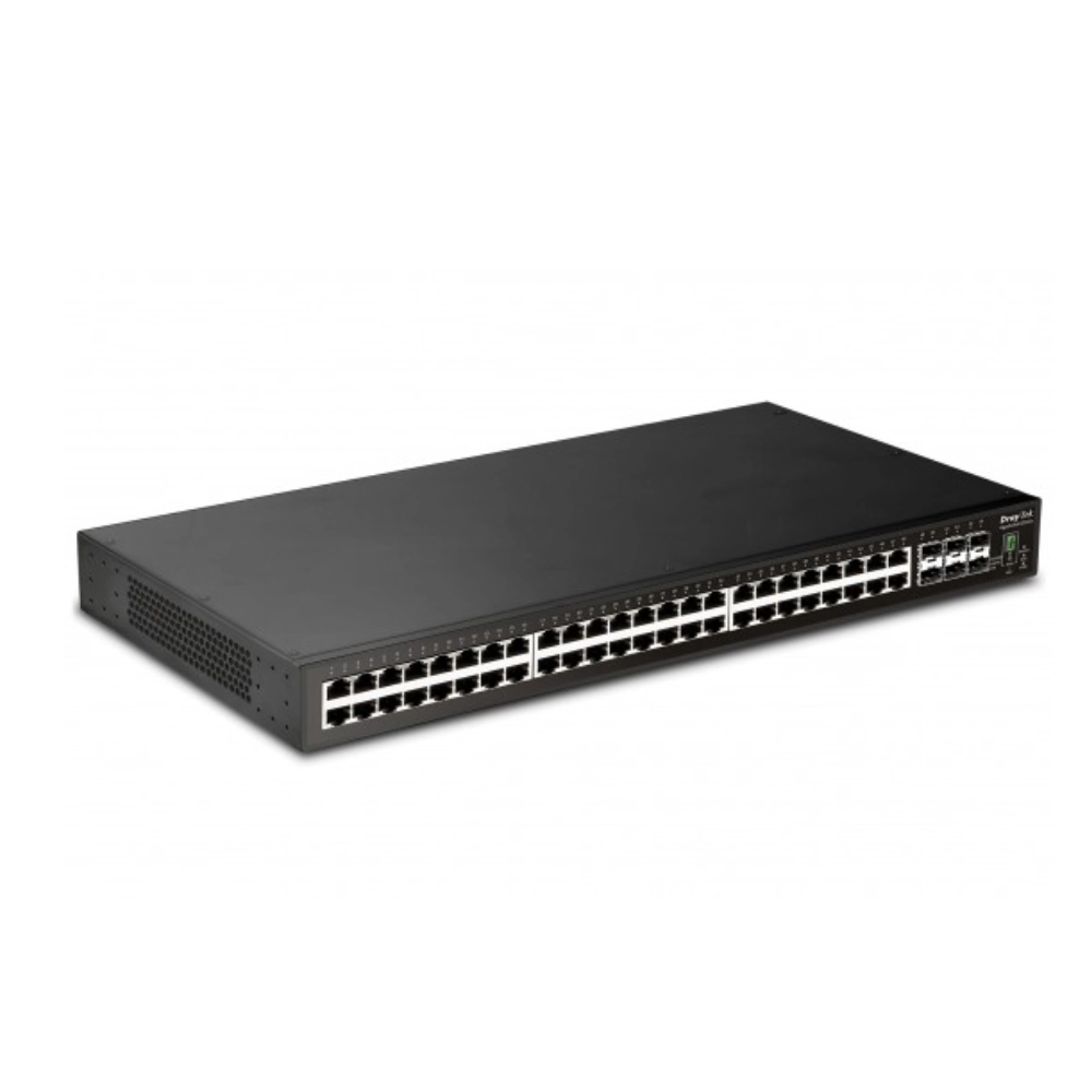 Switch DrayTek VigorSwitch L2+ G2542x (54 port/ 1/10 Gbps/ 6 SFP+)