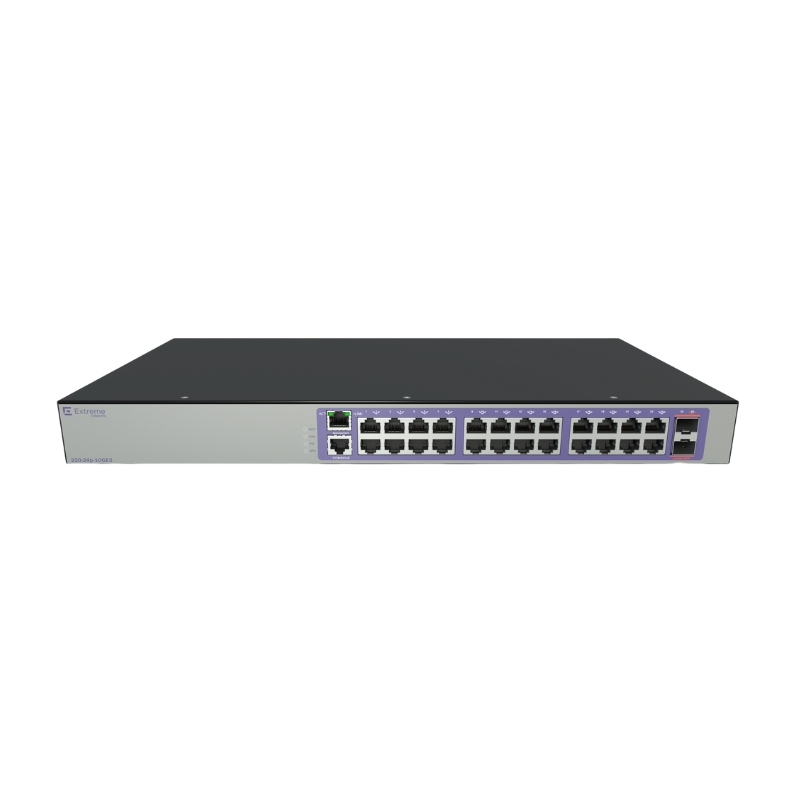 Switch Extreme L3 220-24p-10GE2 26 Port