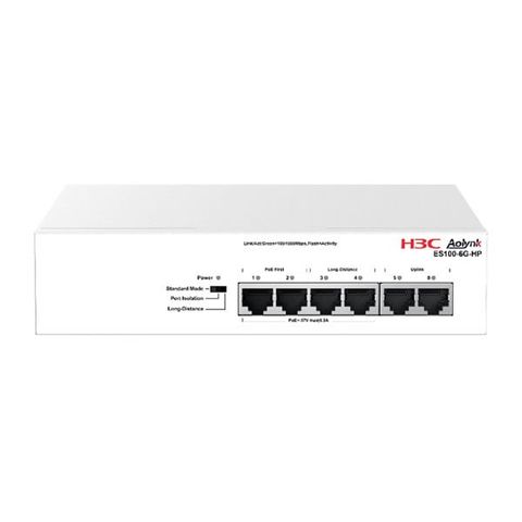 Switch H3C AOLYNK ES100-6G-HP