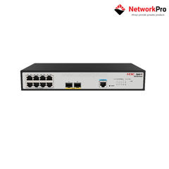  Switch H3C US300-8G2F – 10 Cổng Web Managed, 20 Gbps Fanless 