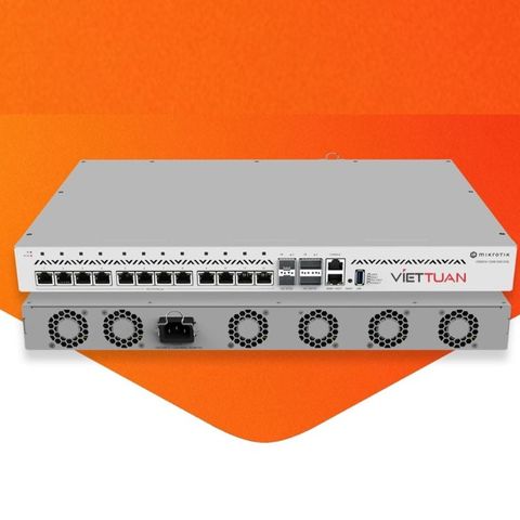 Switch MikroTIK CRS816-12XG-2XG-2VQ-RM