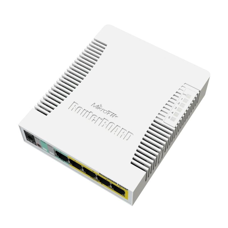 Ảnh minh họa Switch MikroTik RB260GSP (CSS106-1G-4P-1S) 2