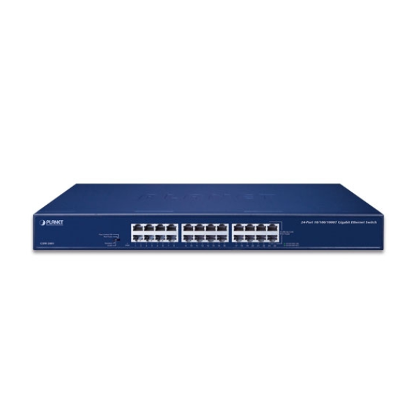 Ảnh minh họa Switch Planet GSW-2401 (24 port/ 10/100/1000 Mbps) 1