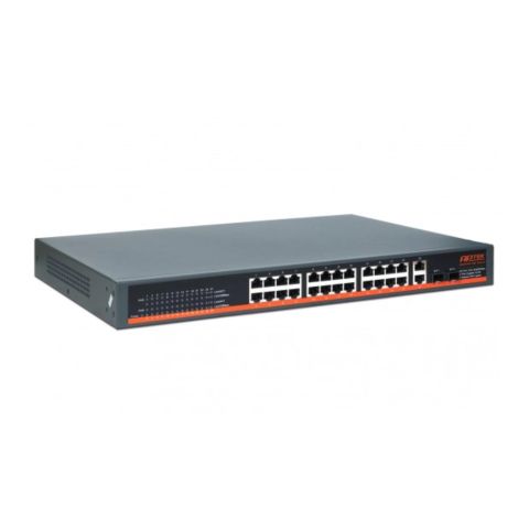 Switch PoE APTEK SF1244P (28 port/ 10/100 Mbps/ 2 SFP)