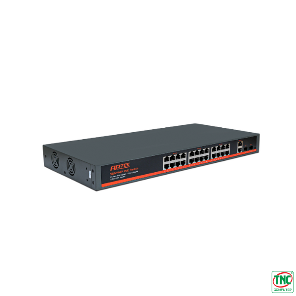 Ảnh minh họa Switch PoE APTEK SG1244P (24 port/ 1 Gbps) 2