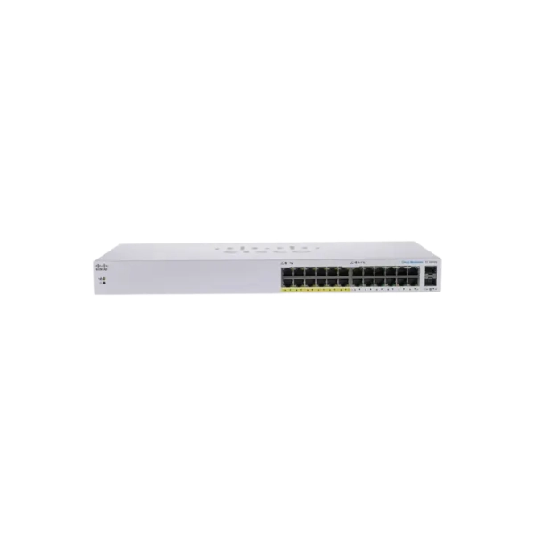 Ảnh minh họa Switch PoE Cisco CBS110-24PP (26 port/ 10/100/1000 Mbps/ 2 SFP) 1
