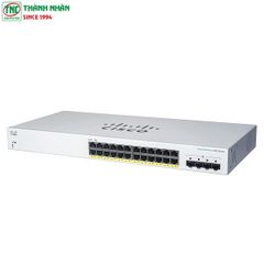  Switch PoE+ Cisco CBS220-24P-4G (24 x 1 Gbps PoE/ 4 x 1 Gbps SFP) 