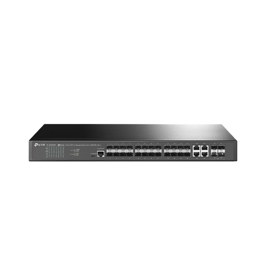 Ảnh minh họa Switch TP-Link TL-SG3428XF JetStream L2+, 24 Cổng SFP,4 Cổng SFP+ 10GE 2