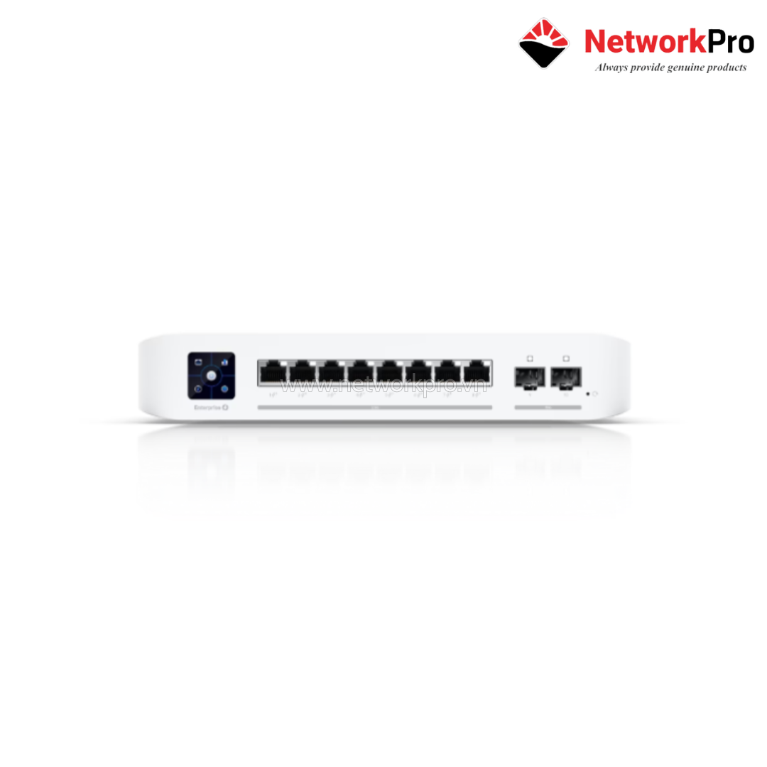 Ảnh minh họa Switch UniFi Enterprise 8 PoE 2.5G 240W Layer 3 (USW-Enterprise-8-PoE) 1
