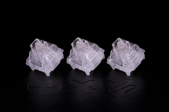 Ảnh minh họa Swtich Angry Miao Icy Silver Switches 1