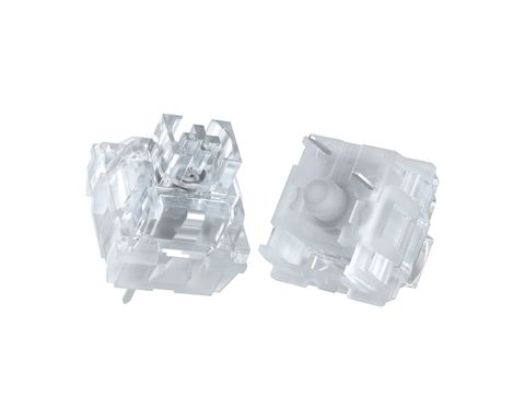 Swtich Angry Miao Icy Silver Switches