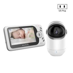  VB801 Camera quan sát ban đêm 4,3 inch Giám sát trẻ em, Máy quay video âm thanh liên lạc nội bộ không dây 