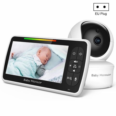 SM650 Camera Baby Monitor không dây Night Vision Giám sát nhiệt độ (Phích cắm EU)