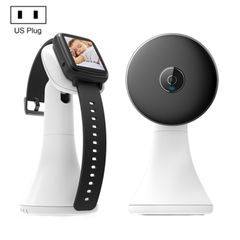  VB606 Smart Watch Style Baby Monitor Portable 2.4Ghz Wireless Video Baby Cry Alarm Mic Camera 