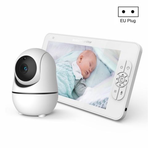 Màn hình SM70PTZ 7 inch Baby Monitor kỹ thuật số không dây 2.4GHz (Phích cắm EU)