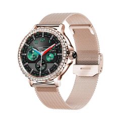  Đồng hồ thông minh NX19 Vàng Kim – Màn hình màu 1,3 inch, IP68, Theo dõi nhịp tim, huyết áp, oxy trong máu, nhiều chế độ thể thao 