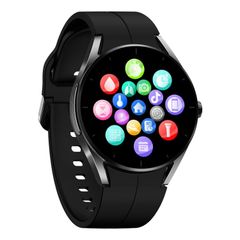  Đồng hồ thông minh KS05 1.32 inch Black – Theo dõi sức khỏe & đường huyết hiện đại 