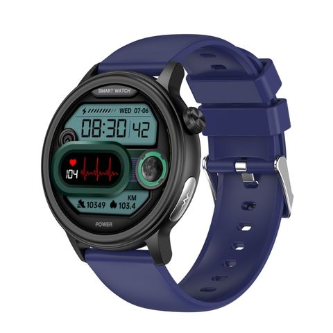 ET470 1.39 Inch Bluetooth Call Blue – Đồng hồ thông minh ECG, theo dõi sức khỏe toàn diện