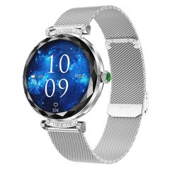  Đồng hồ thông minh ET490 1.27 Inch Silver– Gọi Bluetooth, ECG, dây thép sang trọng 