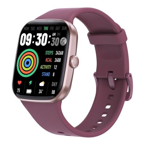Đồng hồ thông minh Q32 Purple – Màn hình 1,96 inch, Cuộc gọi Bluetooth & Theo dõi sức khỏe