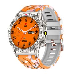  Đồng hồ thông minh KC80 Orange - màn hình màu 1,43 inch, Hỗ trợ Trợ lý giọng nói AI 