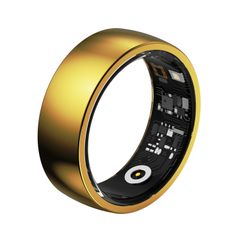  Nhẫn thông minh R09M Size 20 Màu Vàng – Theo dõi sức khỏe gia đình 