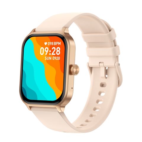 P85 Gold – Đồng hồ thông minh màn hình màu 1,93 inch, Hỗ trợ cuộc gọi Bluetooth & sức khỏe