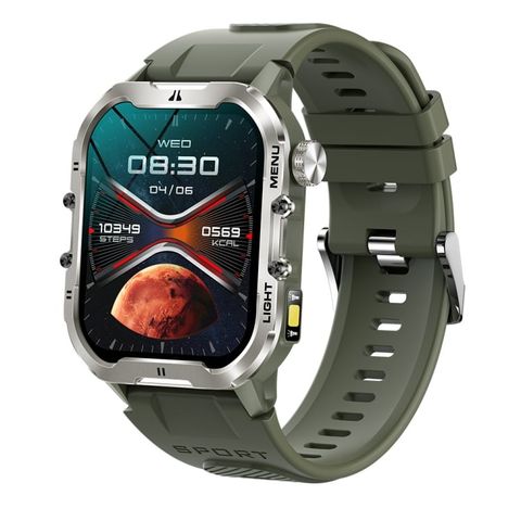 Đồng hồ thông minh T26 1.96 inch Green – Gọi Bluetooth, Theo dõi sức khỏe toàn diện