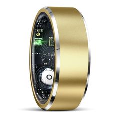  Nhẫn thông minh R5 Size 10 Màu Vàng – Theo dõi sức khỏe, Nhiều chế độ thể thao 