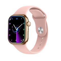  KL08 Max silicon Pink  – Đồng hồ thông minh 2.04 inch, hỗ trợ cuộc gọi & theo dõi sức khỏe 