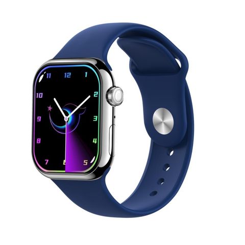 KL08 Max silicon Blue – Đồng hồ thông minh 2.04 inch, hỗ trợ cuộc gọi & theo dõi sức khỏe