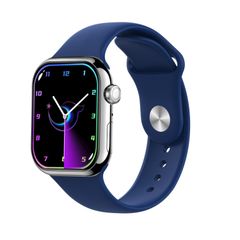  KL08 Max silicon Blue – Đồng hồ thông minh 2.04 inch, hỗ trợ cuộc gọi & theo dõi sức khỏe 