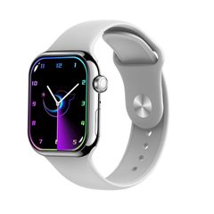  KL08 Max silicon Grey – Đồng hồ thông minh 2.04 inch, hỗ trợ cuộc gọi & theo dõi sức khỏe 