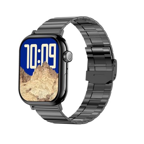 KL08 2.04 inch Steel Band Black - Bluetooth Call Smartwatch sang trọng, mạnh mẽ