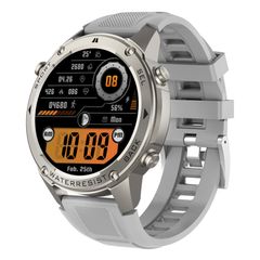  DM56 1.43 inch White - Đồng hồ thông minh Bluetooth 5ATM theo dõi sức khỏe 