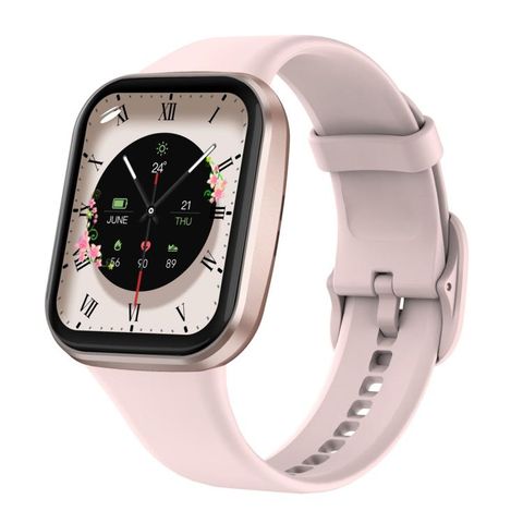 Q23 Pro Max Pink – Đồng hồ thông minh 1.83 inch, Gọi Bluetooth, IP68 chống nước