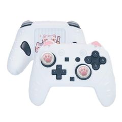  Vỏ bảo vệ bằng silicon cho tay cầm chơi game Nintendo Switch 2 Pro (Màu Trắng) 