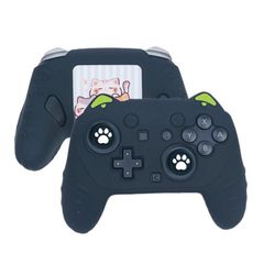  Vỏ bảo vệ bằng silicon cho tay cầm chơi game Nintendo Switch 2 Pro (Màu Đen) 