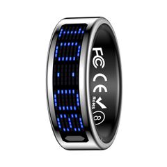  Nhẫn thông minh SR16 Size 10 Màu Bạc – Đo nhịp tim, SpO₂, giấc ngủ, thể thao 