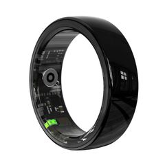  Nhẫn thông minh R12 Size 7 Màu Đen – Nhịp tim, SpO₂, giấc ngủ, phụ nữ 