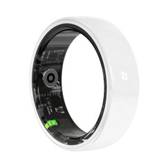  Nhẫn thông minh R12 Size 7 Màu Trắng – Nhịp tim, SpO₂, giấc ngủ, phụ nữ 