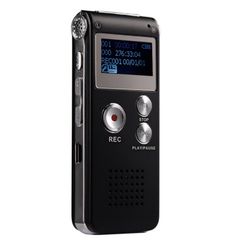  Máy ghi âm kỹ thuật số SK-012 8GB Đen – Ghi âm USB, Hỗ trợ MP3/WAV 
