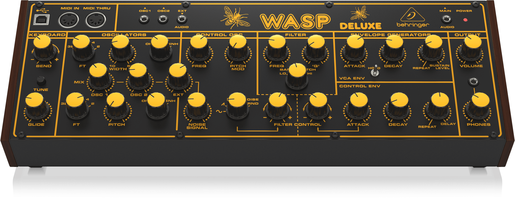 Ảnh minh họa Hybrid Synthesizer Behringer WASP DELUXE, Synthesizers Behringer WASP DELUXE 1