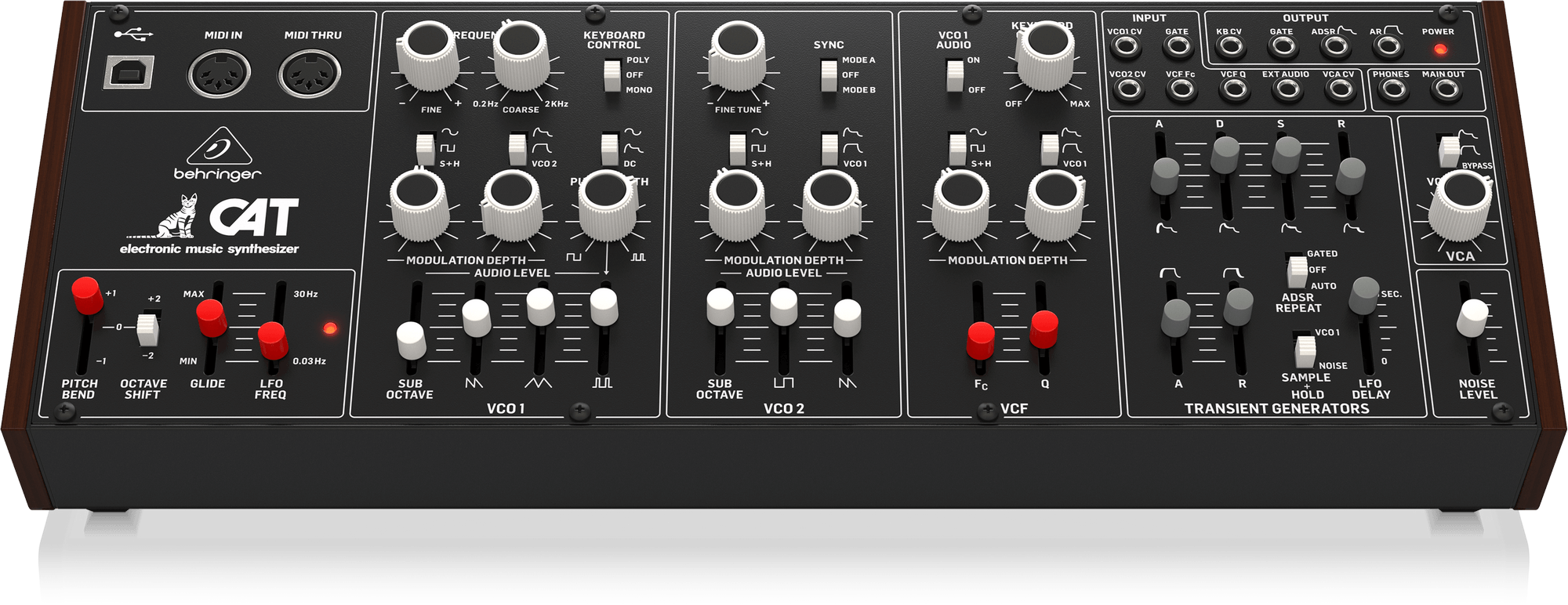 Ảnh minh họa Synthesizers and Samplers Behringer CAT 1