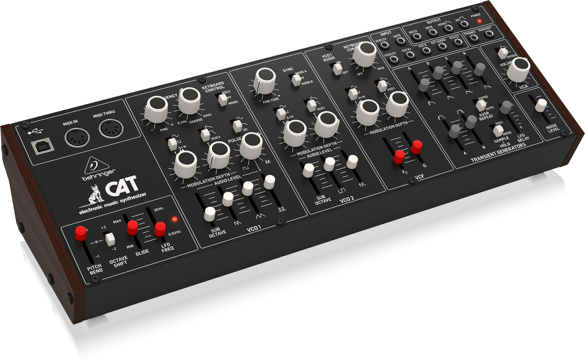 Ảnh minh họa Synthesizers and Samplers Behringer CAT 2