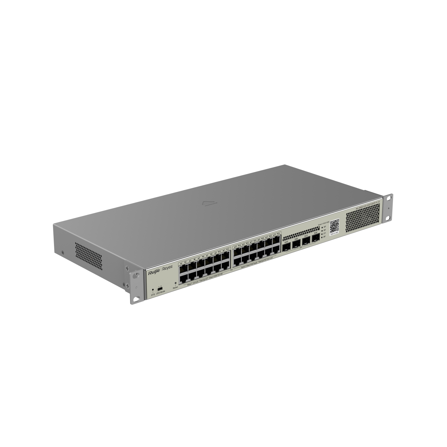 Ảnh minh họa RG-NBS3100-24GT4SFP-P-V2, Thiết bị chuyển mạch Gigabit lớp 2 PoE quản lý trên đám mây, loại 28 cổng 3