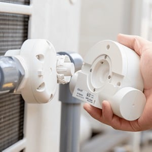 Ảnh minh họa T&D DOV-25BT van hẹn giờ tưới nước tự động 1 -100 L/min 2