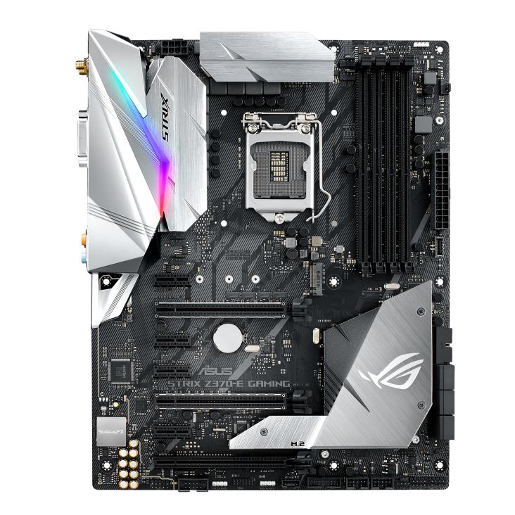 Ảnh minh họa Mainboard Asus ROG STRIX Z370-E GAMING (Chipset Intel Z370/ Socket 1151/ 4 x DDR4 DIMM/ Max 64Gb/ VGA Onboard/ Form ATX) 1